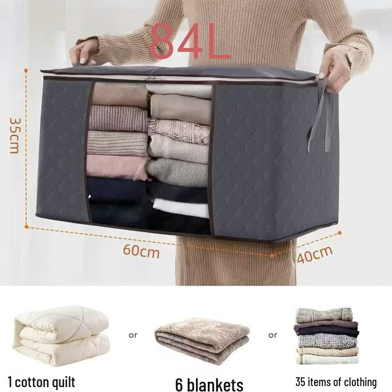 Cotton Quilt Storage & Organizing Bag - Dustproof Moving & Packing Solution