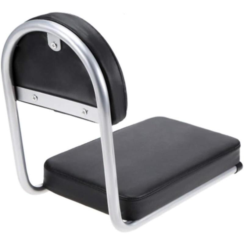 The back seat of a bicycle, the rear armrest of a bicycle with thickened carrier, the back seat of a bicycle