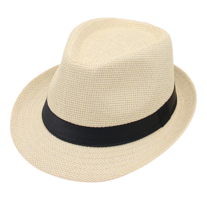 Frühling/Sommer Moderner Zylinder Hutband Trilby Panama Jazzhut Popmusiker Verkleiden Verkleiden