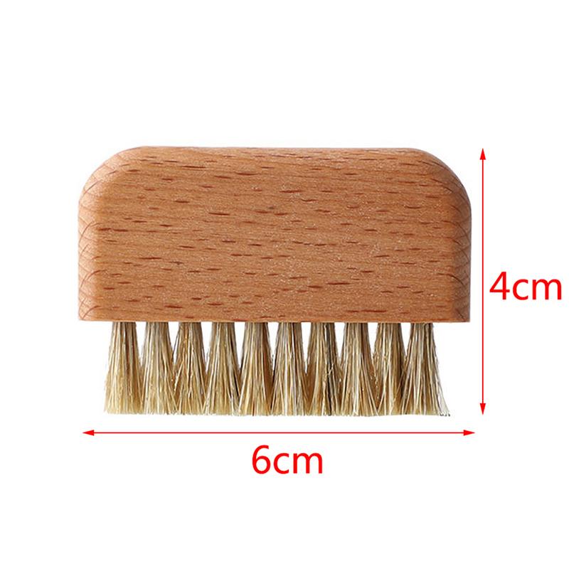 Bristle Nail Brush Wood Nail Brush Foot Dead Skin Grinding Scrubbing Tools Nail Art Accessories Cleaning Brush Manicure Supplies