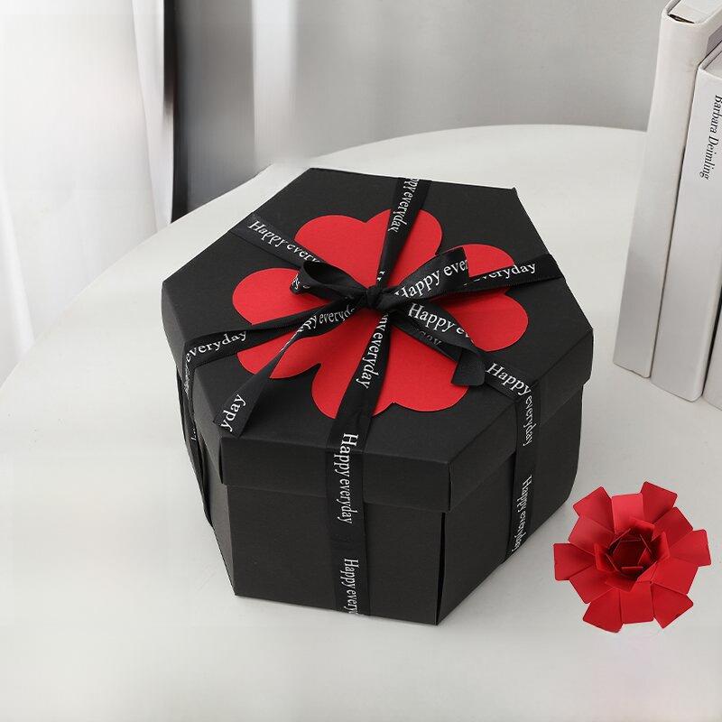 Handmade Surprise Explosion Box: Creative DIY Photo Album for Christmas & Birthday Gifts