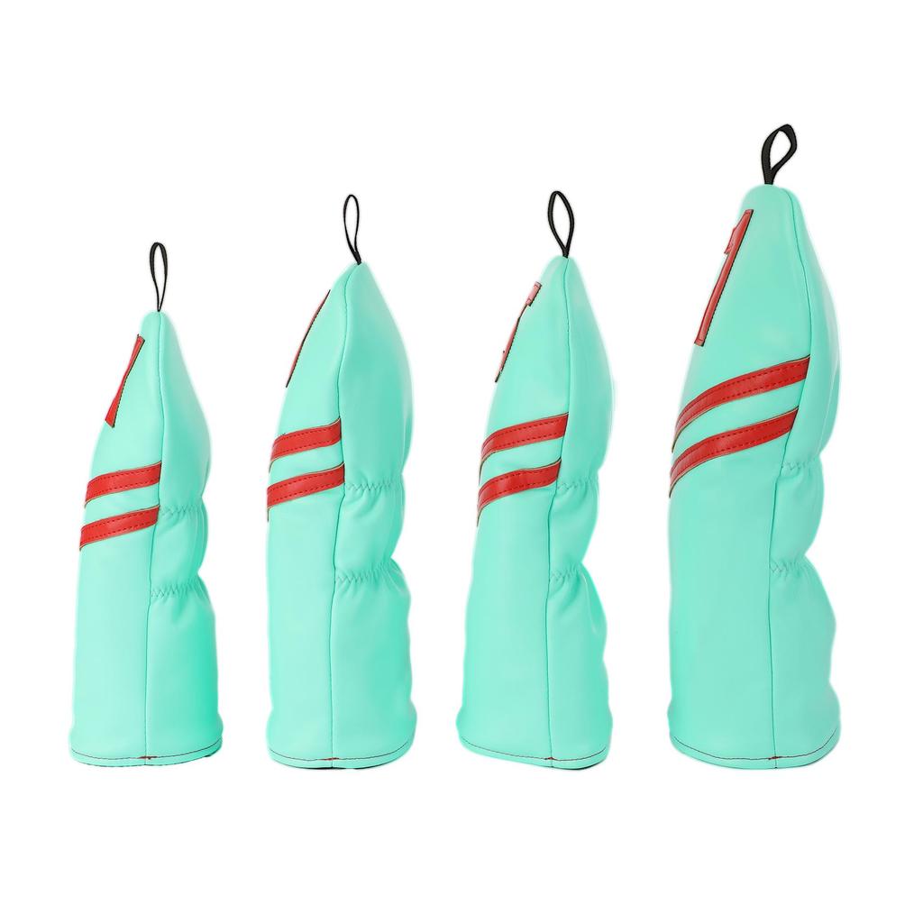 Cross-Border Golf Club Head Covers: Digital Stripe Design