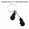 Metal Boxing Gloves Keychain 3D Sport Pendant Creative Fitness Boxing Key Ring  Boxing Lovers