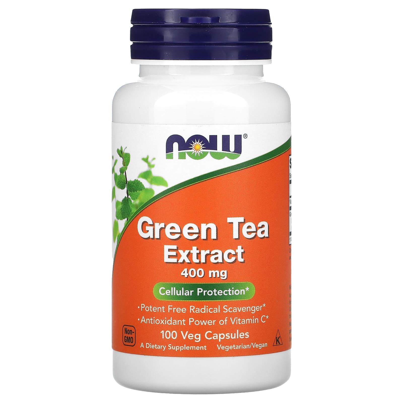 

Green Tea Extract, 400Mg, 100 Veggie Caps