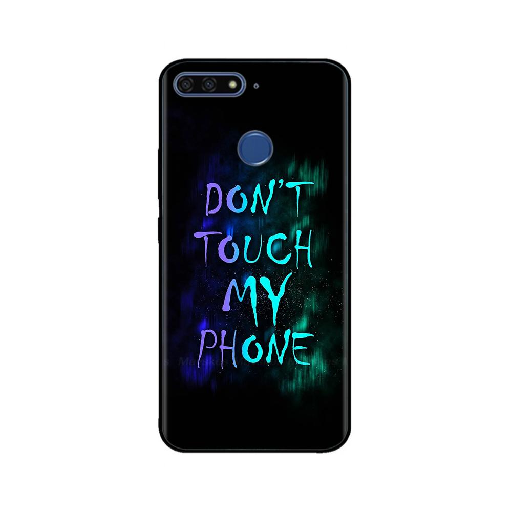 Honor 7c Case For Huawei Honor 7C Case Silicone Soft Cover For Honor 7A Pro AUM-L29 Honor7A Pro 5.7 7S 7C Pro Phone Back Cases