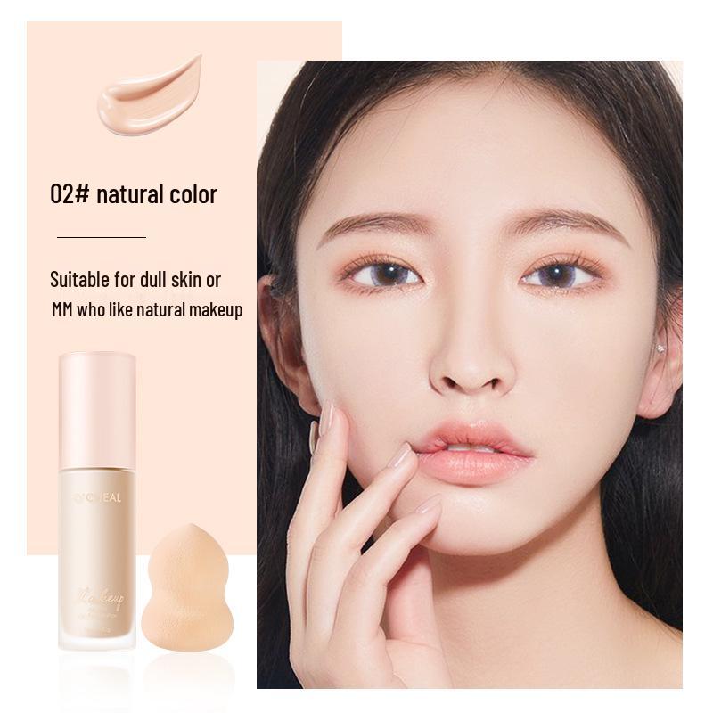 

Oqianya Стойкий водостойкий набор тональной основы с консилером и спонжем для макияжа