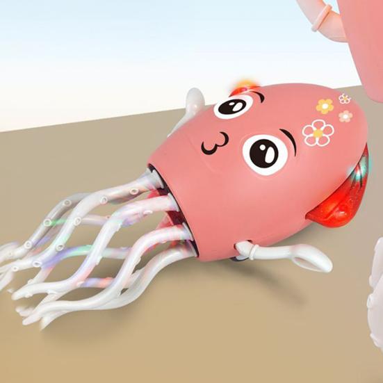 Electric Dancing Octopus Toy with LED Lights Music Smart Obstacle Avoidance Octopus