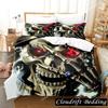 3D Print Anime OVERLORD Bedding Set Duvet Cover Bed Set Quilt Cover Pillowcase Comforter King Queen Size Boys Adult Bedding Set