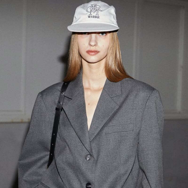 

fromwhere Longbill Cap Ivory Ivory