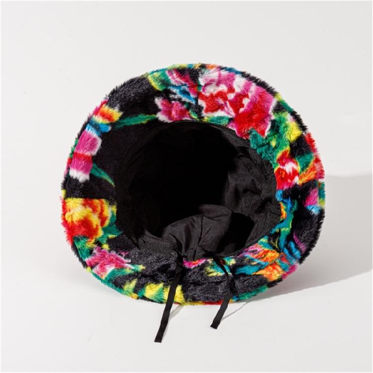 Bucket Hat Floral Chinese New Year Funny Fisherman Hat Festive Photo Props
