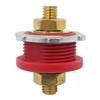 Truck Car Camping RV Truck Boat Feed Thru Panel Battery Terminal Connector 3/8 Inch Stud Bulkhead Brass Replacement Part