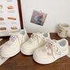 Milk white muffin women's platform summer new chic niche ugly cute bread shoes sports board shoes