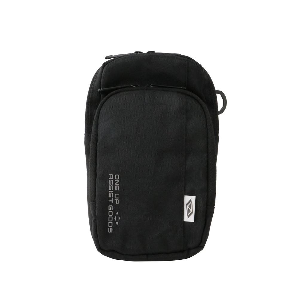 SK11 ONE UP ASSIST GOODS Smartphone Pouch L with 2 Zipper Pockets for Smartphones and Other Mobile Devices SO-18