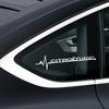 1 pair Creative Fashion Car Side Window Stickers For Citroen C1 C2 C3 C4 Picasso VTS C-ELYSEE Auto Exterior Tuning Accessories ahr256