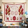Party Backdrop New Year Fireworks Balloon Cake Flat Weddings Birthdays Showers Balloons Photo Background Decor Front Door Decor