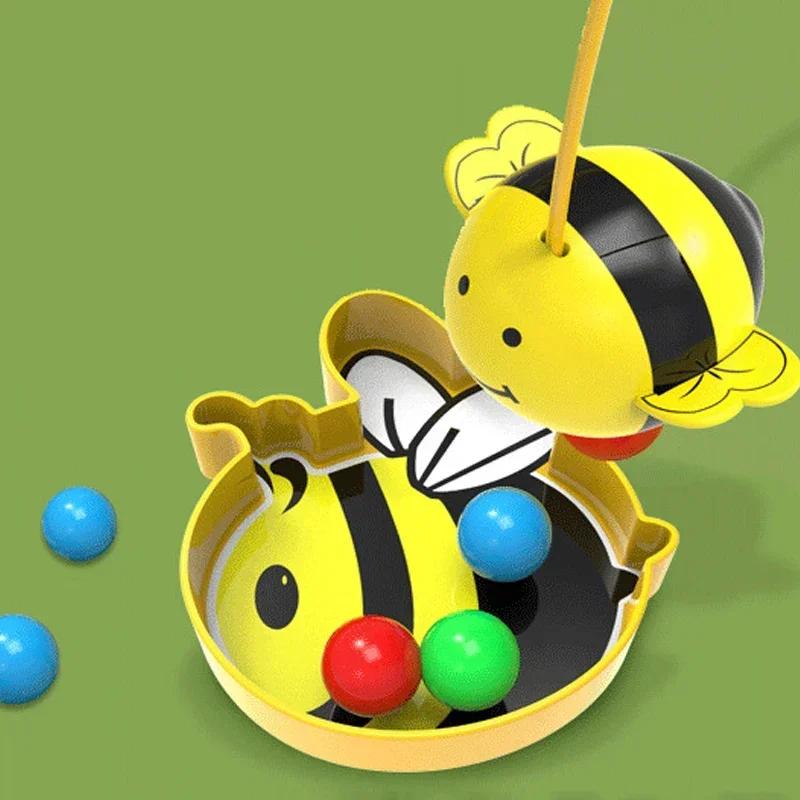 Little Bumblebee Multifunctional Board Game Puzzle Fishing Toys Interactive Educational Toys For Kids Christmas Gift Family Game