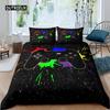 Home Textiles Bedding Set Gamer Life 3D Pattern Printed Duvet Cover Set Twin Full Queen King Boys Adults Polyester Quilt Cover