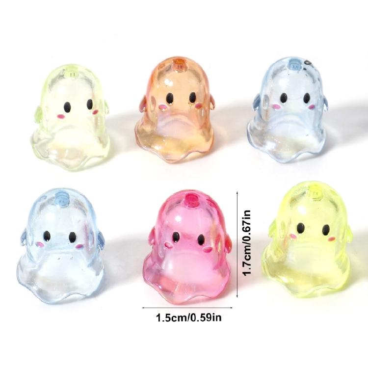 Pack of 5 Clear Acrylic Beads Necklace Bracelet Beads Acrylic Texture Loose Beads Set Handmade Jewelry Component