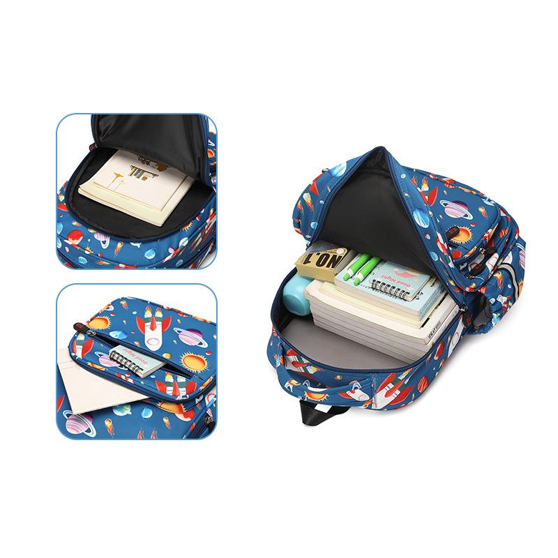Kids Backpack for Boys Elementary Kindergarten Preschool School Bag Multifunctional Cute Large Capacity Mochilas Escolares