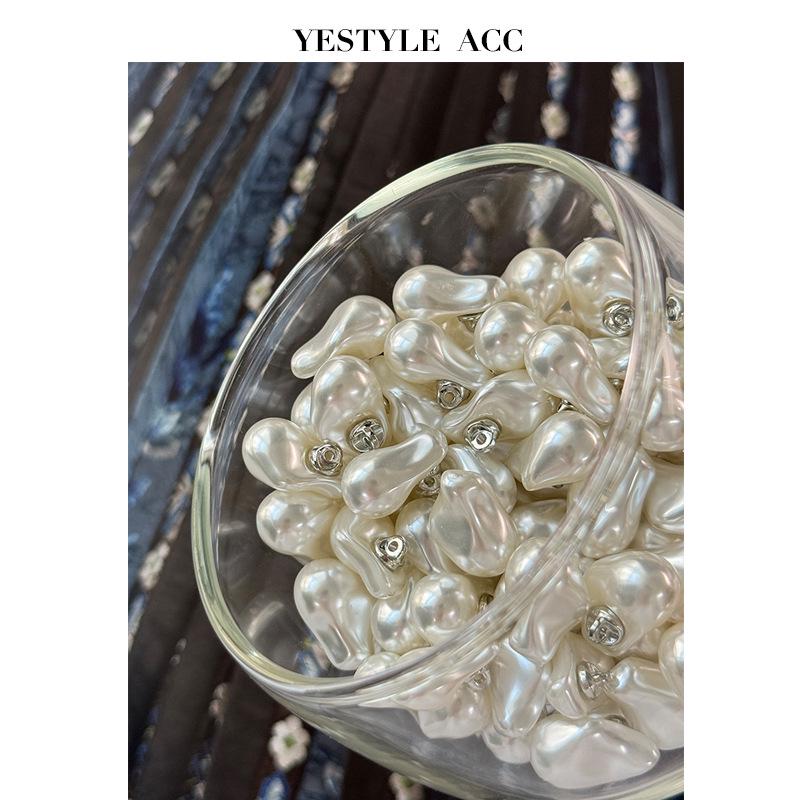 Botões Decorativos Estilo Pérola Yisen para Jaqueta Cheongsam Feminina e Cardigã Tricotado