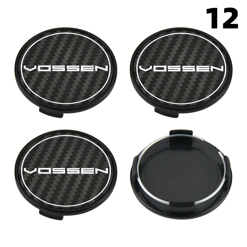 

1Set/4PCS OD 65MM & OD 69MM Cap For Rims OZ VOSSEN INFORGED Emblem Wheel Center Cap Sport Car Logo Wheel Cover Hub caps No.2 OD 69 ID 64