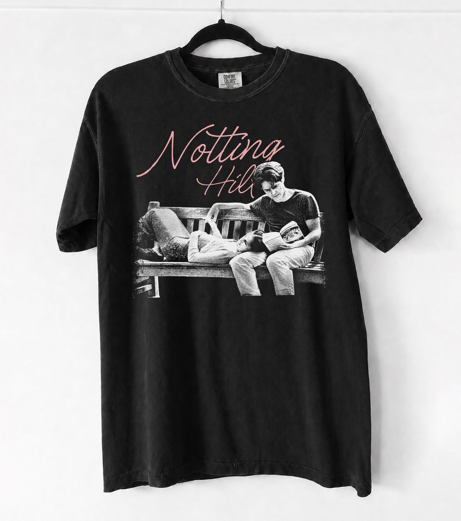 Comfort Colors Notting Hill Shirt, Vintage 90s Movie Graphic Tee, Julia Roberts Hugh Grant Nostalgia T-Shirt, Retro Romance Movie Top L