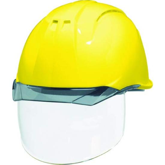 DIC Transparent Visor Helmet KP (with Shield) AP11EVO-CSW Yellow/Smoke