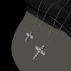 Exclusive Cross Necklace - Luxurious and Sophisticated Style - Zirconium Gemstone - Stackable - Versatile Collar Chain