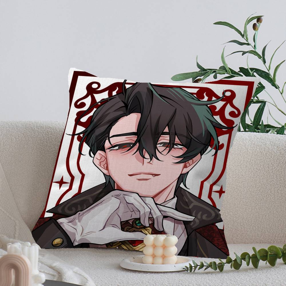 Anime Alien Stage Ivan Till Maple Design Cushion Cover Happy Autumn Harvest decor Holiday Decorati Pillow Cover