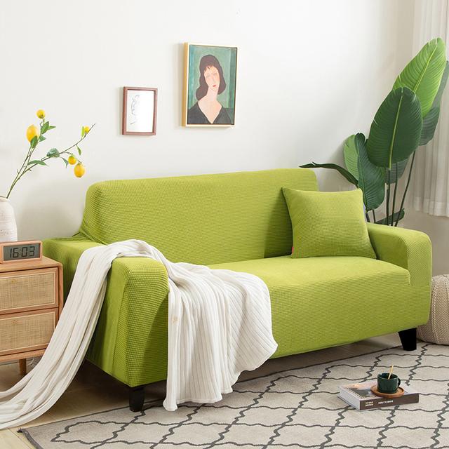 Potah na pohovku z tkaniny Polar Fleece 1 /2 /3 /4 sedadel Silný potah na pohovku Potahy na pohovku Stretch Elastické Levné potahy na pohovku Obal na ručník