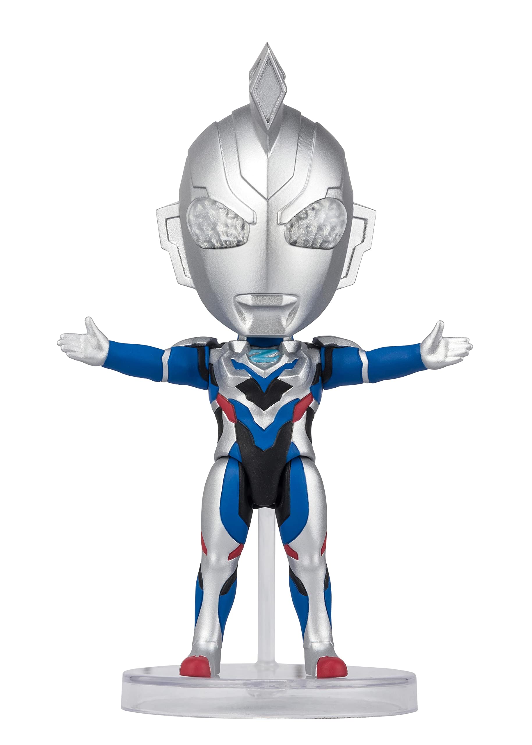 TAMASHII NATIONS Figuarts mini Ультрамен Z Оригинал 100 мм ПВХ АБС Окрашенная Подвижная Фигурка Прибл.. &