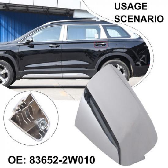 Накладка на заднюю левую дверь для Hyundai Santa Fe 2013 Хромированная 83652 2W010