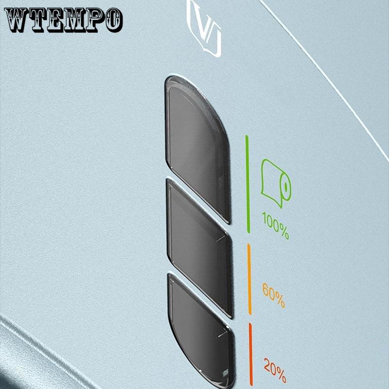 WTEMPO Toilet Tissue Box Waterproof Bathroom Toilet Hole-free Wall-hanging Multifunctional Toilet Roll Paper Drawer
