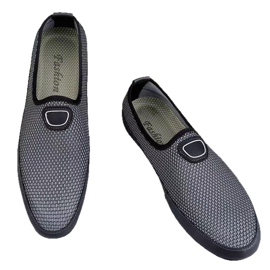 Hot-selling hollow breathable casual shoes summer foot cover comfortable Doudou shoes punching breathable mesh shoes