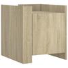 Nightstand Sonoma Oak 45x50x50 cm Particleboard