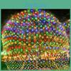 Colored Mesh Light String Rain Protection Christmas Decoration For Courtyards