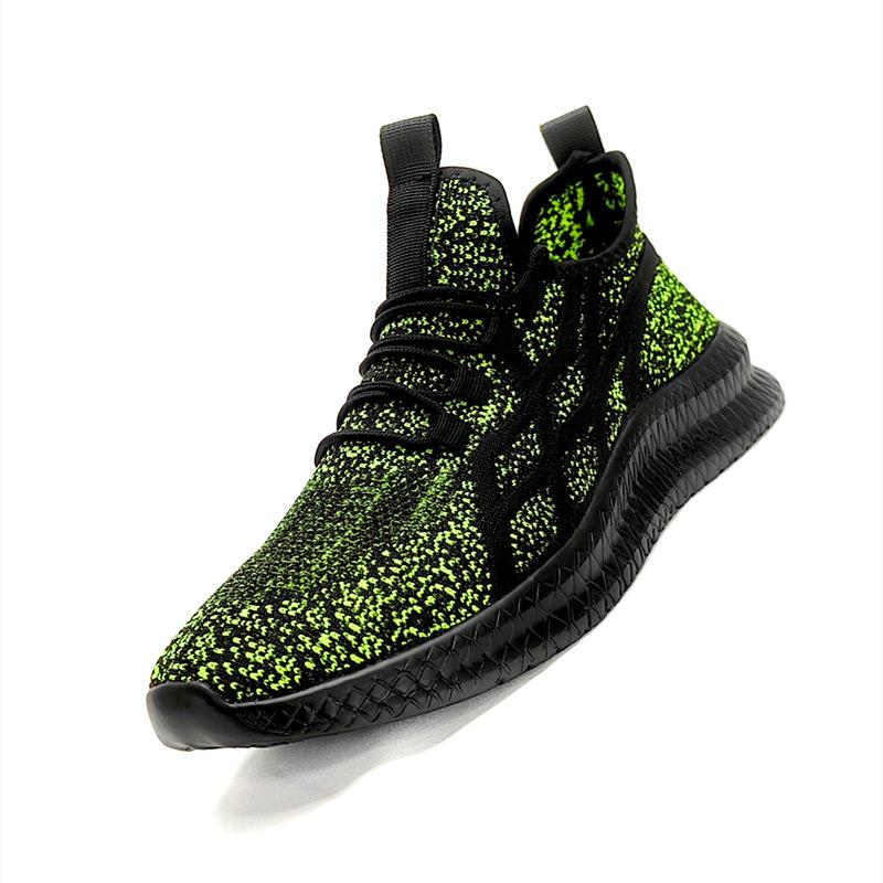 

Men s shoes four seasons new breathable fly-woven shoes outdoor sports lightweight running shoes low-top large-size casual single shoes 47