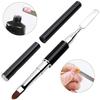 Gel Brush & Picker 2 IN 1 Design Nail Brush and Spatula,Gel Nail Brush Tool for Acrylic Nails Extension Gel
