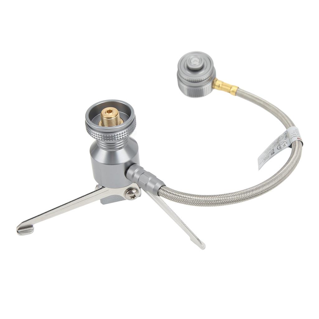 Tripod Stand Stove Good Stability Foldable Good Sealing Tripod Butane Tank Adapter for Hiking