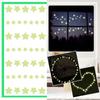 Décor Mural Stickers Muraux Lune Étoile Veilleuse Stickers Muraux Chambre Salon Papier Peint à Décoller et Coller Décor Salon