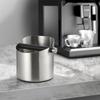 Stainless Steel Coffee Knock Box Non Slip Coffee Ground Knock Box with Knock Bar Espresso Dump Bin Baristas Coffee Ground Bucket