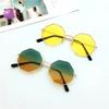 Steampunk Kids Sunglasses Vintage Round Sun Glasses for Boys Girls Luxury Children Eyewear Accessories