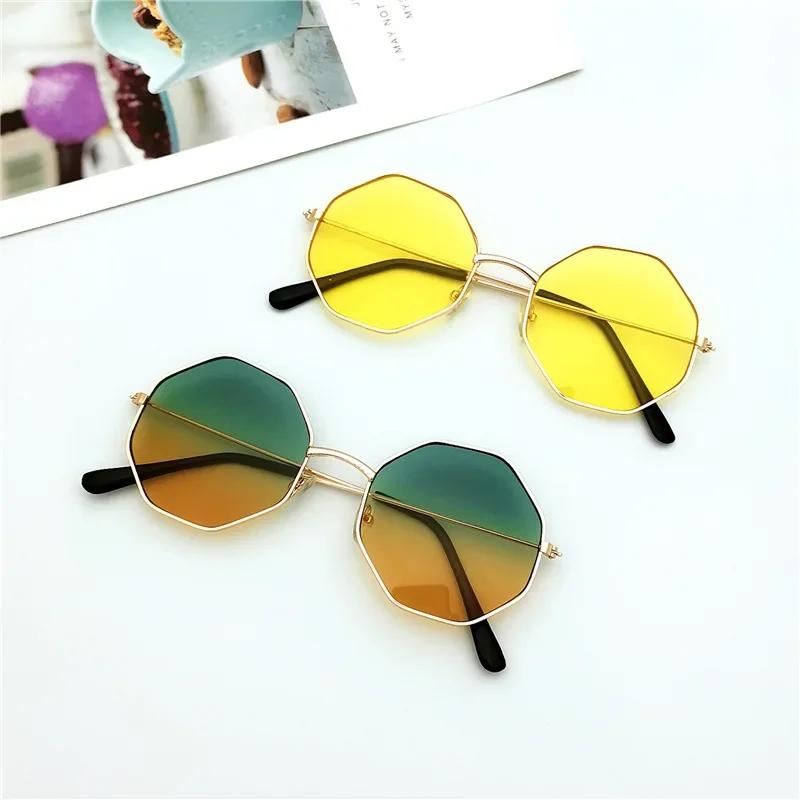 Steampunk Kids Sunglasses Vintage Round Sun Glasses for Boys Girls Luxury Children Eyewear Accessories