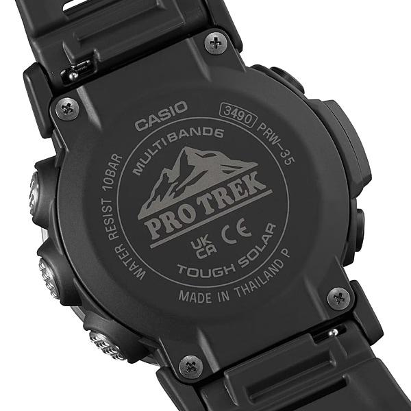 Casio Men's PRO TREK PRW-35-1AJF [PRO TREK Climber Line] Round Watch Black Digital