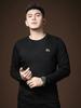European Trendy Brand Long-Sleeve T-Shirt for Men, Autumn 2025 New Style, Round Neck Slim Fit Base Shirt, Men's Trendy Badge Top