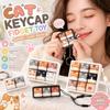 Reduzierung Tastenkappe Schlüsselanhänger Katze Fidget Spielzeug Tastatur Fidget Spielzeug Fidget Schlüsselanhänger Geschenke