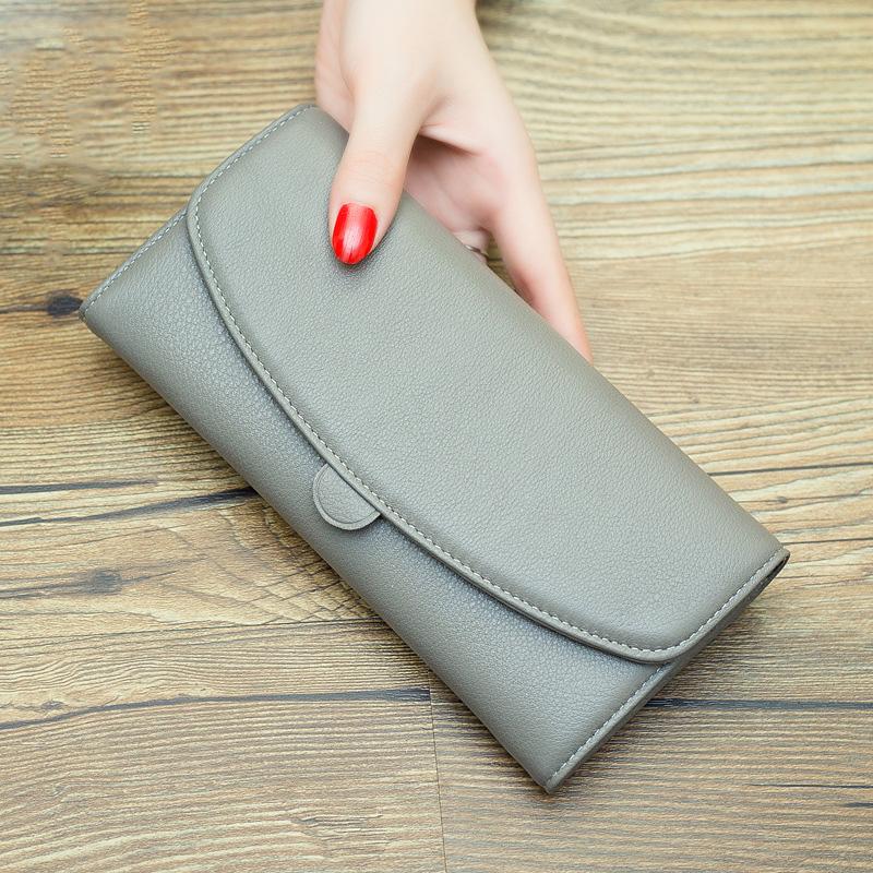 Длинные кошельки из 100% натуральной кожи для женщин — фото 7