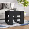 VidaXL Coffee Table Black 55.5x55x45 Cm Engineered Wood 810909