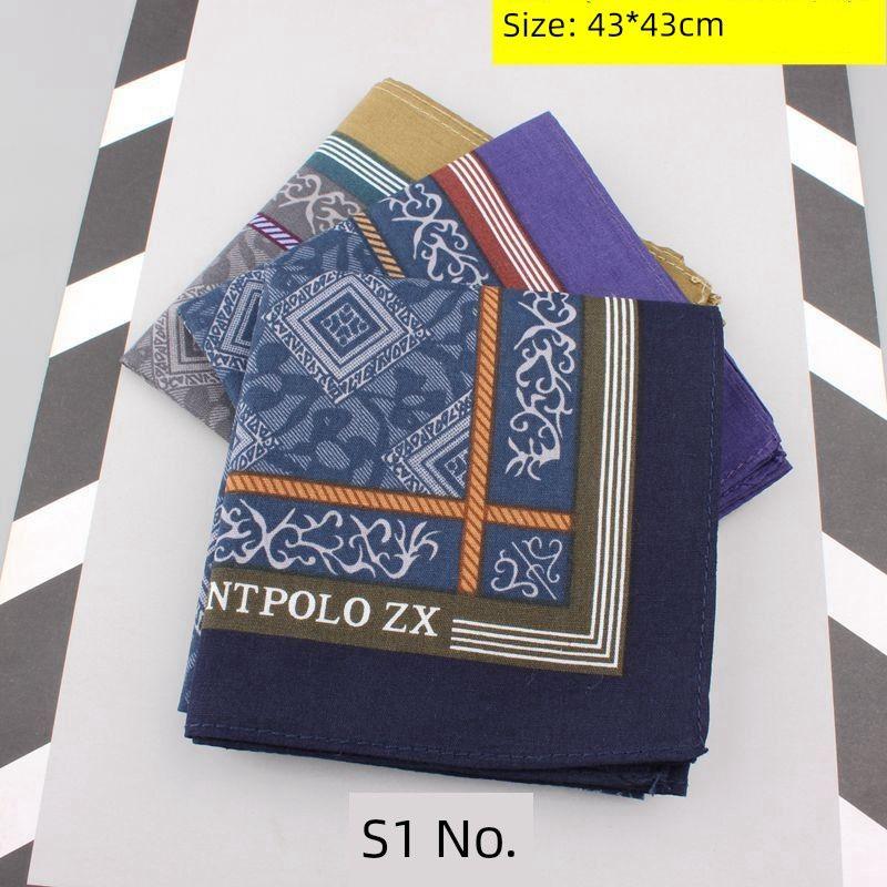 

Новое поступление Мужской носовой платок из 100% хлопка Тонкий носовой платок из 100% хлопка Устойчивый к темным пятнам Джентльменское полотенце для вытирания пота Легко носить с собой S1 No. 3 Pack