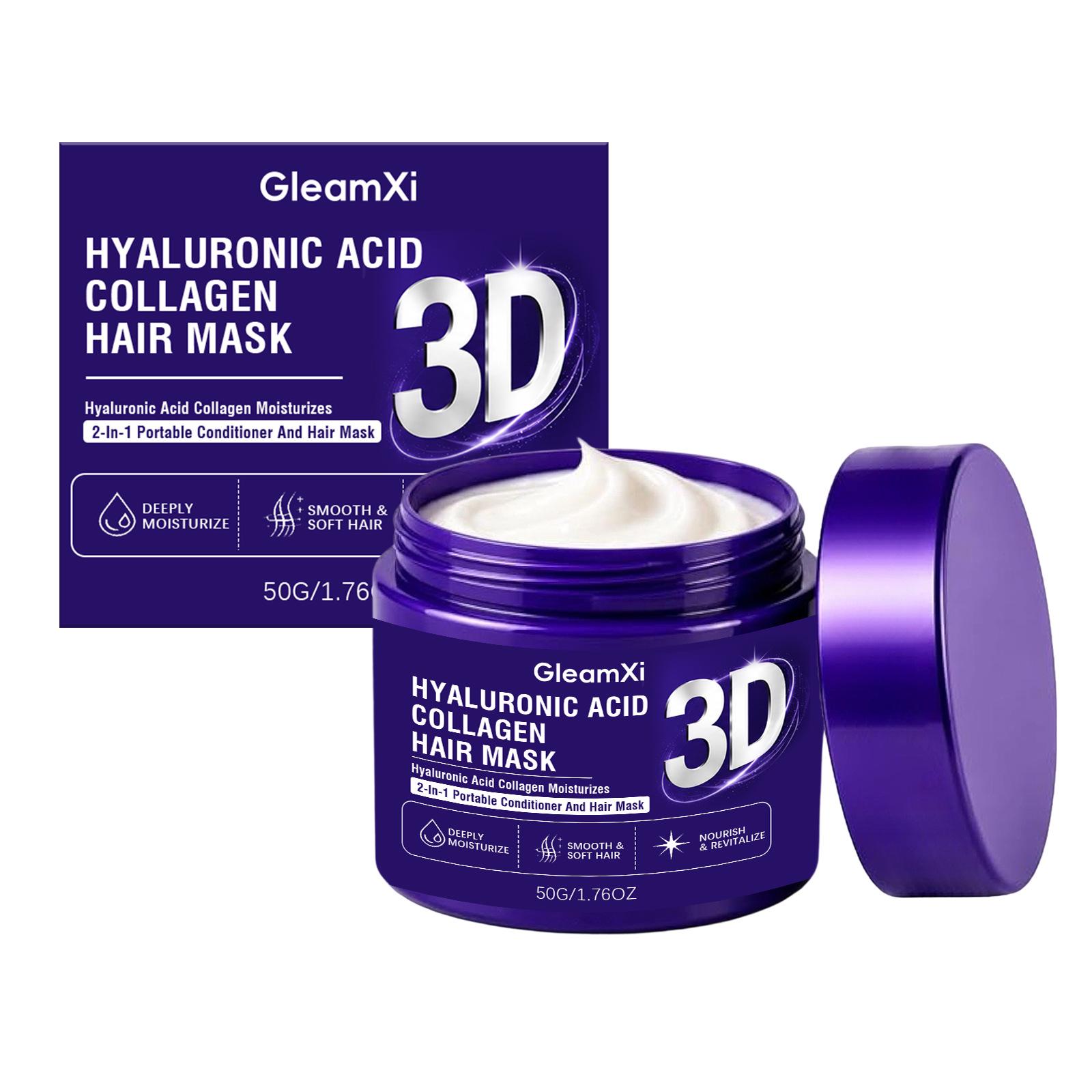Gleamxi Hair Mask: Daily Nourishing & Moisturizing for Smooth, Shiny Hair